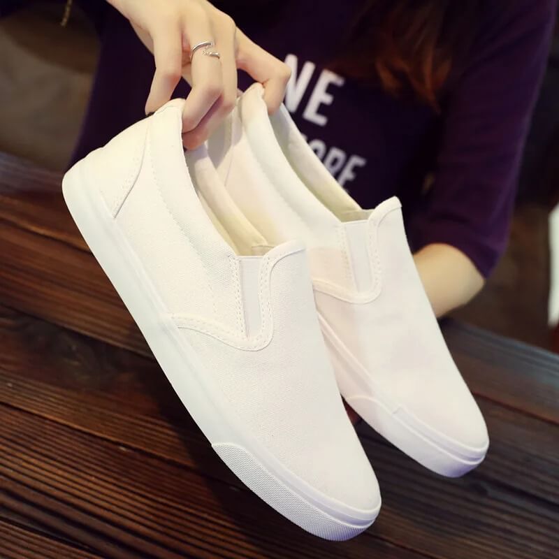 CanvasDrift – Unisex Canvas Driving Shoes med Slip-On Design och Avslappnad Vardagsstil